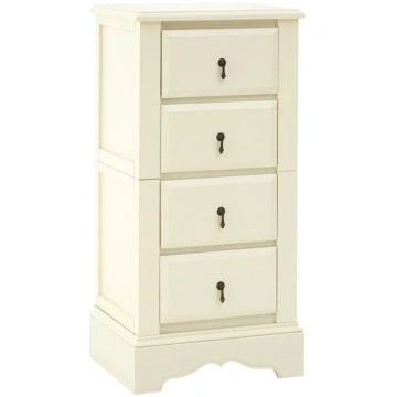 Ziloņkaula krāsas skapītis 43x104x50 cm Florence –