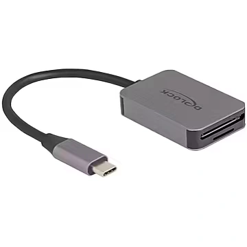 Delock USB Type-C Card Reader for SD or Micro SD m