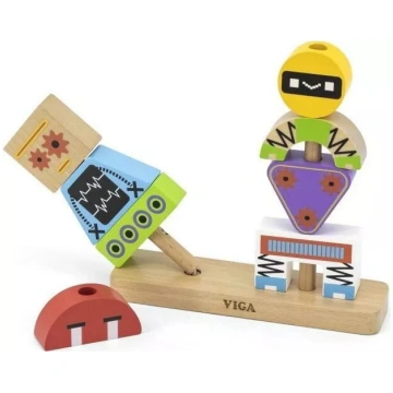 Piramīdas puzles robots Viga Delione Beam Toys BEA