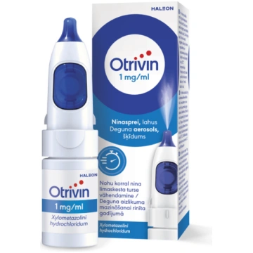 OTRIVIN 0,1% deguna aerosols 10ml