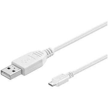 USB Micro-B kabelis PREMIUMCORD ku2m3fw — 3 m, bal