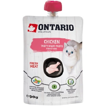 Gardums kaķēniem pastēte Ontario Kitten Chicken Fr