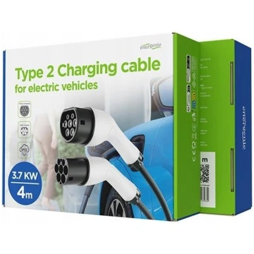 Wallbox Elektroauto Kabelis Uzlādes Energenie Char