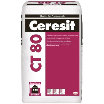 Java līmējošā-armējošā akmens vatei CT80 25kg