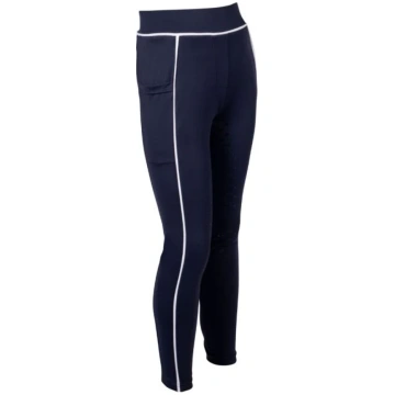 Girl's Maui Riding Leggings - Blu Navy / 9-11