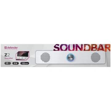 DEFENDER SOUNDBAR Z2 6W LED WHITE