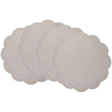 Set of 4 Non-Slip Waterproof Placemats Flower Shap