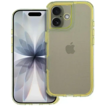 MATRIX CLEAR vāciņš iPhone 17 dzeltenā krāsā OEM