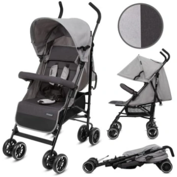 Kidwell Ratiņi Kidwell NELLI grey/graphite KW-NELL