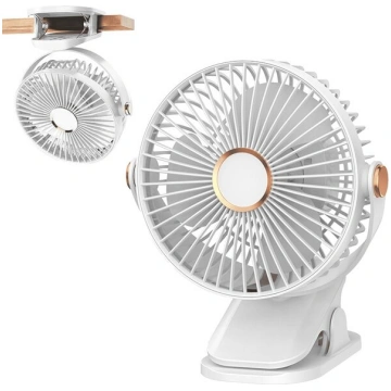 Piespraužams uzlādējams USB ventilators Nav norādī