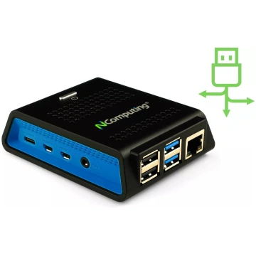 Dators NComputing RX420 RDP Intel Celeron 4GB RAM 