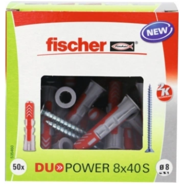 Fischer DUOPOWER 8x40 S LD 50pcs 535460