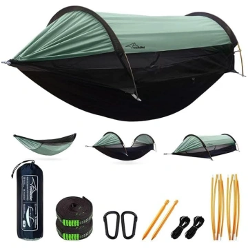 Camping Hammock Tent with Mosquito Net and Parasol
