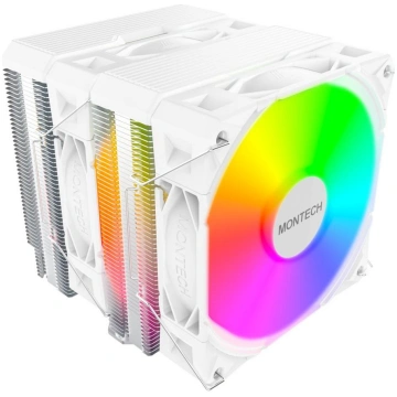Montech NX600 ARGB Processor Air cooler 12 cm Whit