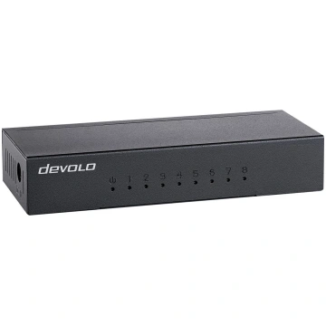 devolo Ethernet Switch 8 Port 8x Gigabit Ethernet 