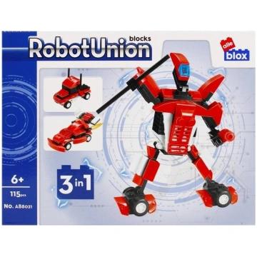 Alleblox Klucīši Celtniecības Robots 115 Gab Alleb