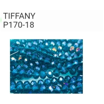 Perline Crystal Yuri 8 mm fila da 65 perle - Tiffa