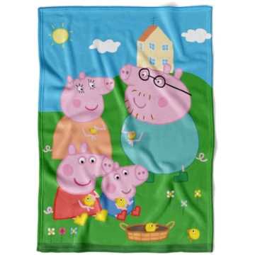 Vilnas segas pārklājs 150x200 Peppa Pig