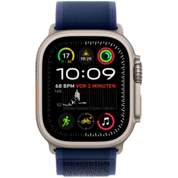 Apple Watch Ultra 2, Smartwatch (grey, 49 mm, Trai