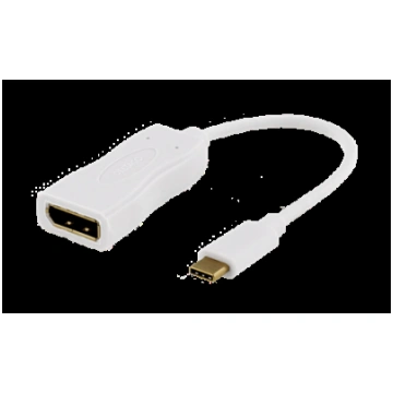 DELTACO USB 3.1 DISPLEJPORTA ADAPTERIM, USB TIPA C