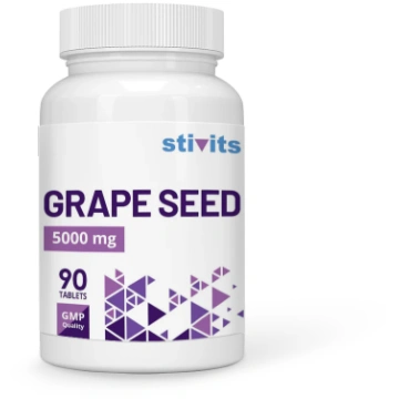 Vīnogu Sēklu Ekstrakts 5000 mg, 90 tabletes Stivit