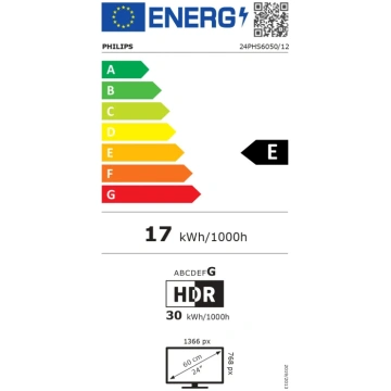 Philips 2K LED TV 24PHS6050/12 24 Titan OS Smart T