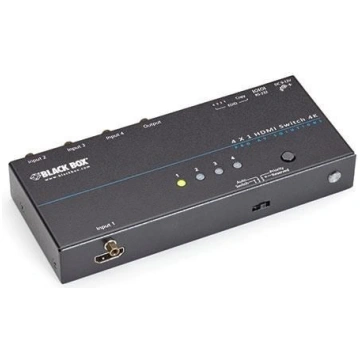 4K 2X1 HDMI SWITCH Black Box VSW-HDMI2X1-4K