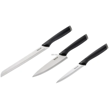 Tefal Essential 3 pcs black - Knives set ( K221S35