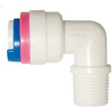 PVC līkums ar pretvārstu D1/4x1/8 collas
