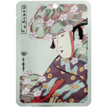 MITOMO Face Sheet Mask with Aloe and Cherry Blosso