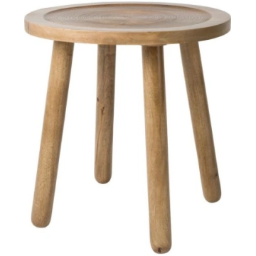 Mango koka žurnālgaldiņš Zuiver Dendron, ⌀ 43 cm
