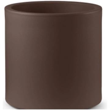 LOTO - Double-walled cylindrical outdoor vase Lyxo
