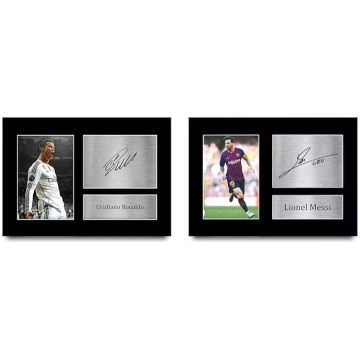 HWC Trading Messi & Ronaldo Dāvanas Drukātā fotogr