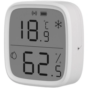 Sonoff Zigbee LCD viedais temperatūras un mitruma 