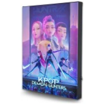 Pyramid KPop Demon Hunters Luminous Canvas - Kanva