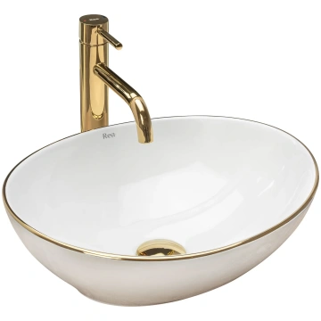 Rea Sofia Gold Edge galda virsmas izlietne