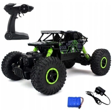 RC automašīna Rock Crawler, zaļa Handlotek