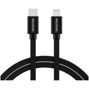 Swissten Textile Universāls Quick Charge 3.1 USB-C