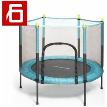 Trampolino per Bambini con Rete di Sicurezza Kidin