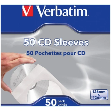 Vāciņš CD/DVD Verbatim 50gab 49992V
