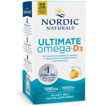 NORDIC NATURALS Ultimate Omega-D3 (60 kapsulas)