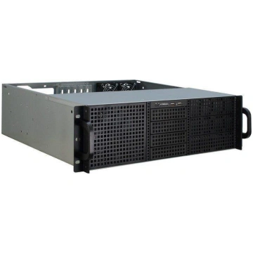 Servera korpuss Inter-Tech 30240, pelēka krās