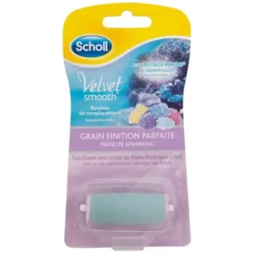 Scholl Velvet Smooth rullīšu uzgaļi jūras minerāli