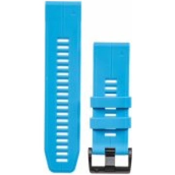 Garmin 26mm QuickFit Cyan Blue Silicone Band Siksn