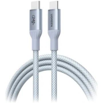 Kabel USB Ugreen L534 USB-C do USB-C 2m 240W (sreb