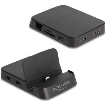 DeLOCK dokująca do a 4Kzintegrowanym - HDMI/USB/Hu