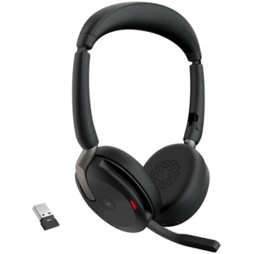 Jabra Evolve2 65 Flex Duo, Headset (black, Stereo,