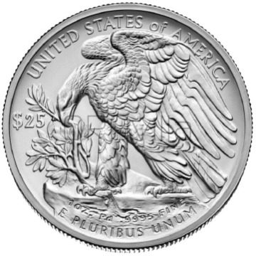 25 Dollari aquila americana 2017 Orovilla