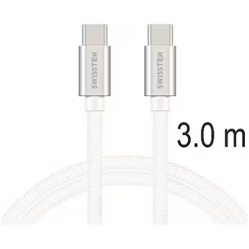 Swissten USB-C Cable, PD 60W, 3m (71527211)