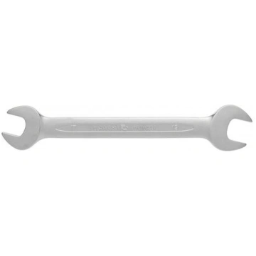 17x19 mm Double Open-End Spanner CrV DIN 3110, Hög